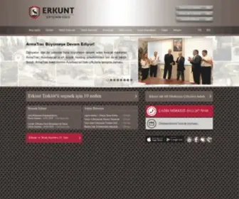 Erkunttraktor.com.tr(Erkunt) Screenshot