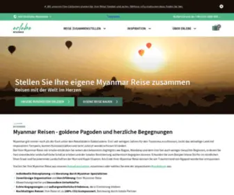 Erlebe-Myanmar.de(Myanmar Reisen) Screenshot