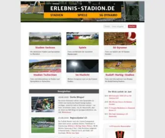 Erlebnis-Stadion.de(Fußball) Screenshot