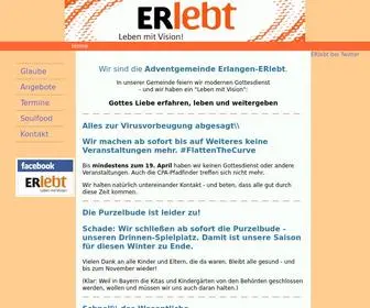 Erlebt.info(ERlebt Leben mit Vision) Screenshot