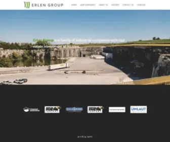 Erlengroup.com(Erlen Group) Screenshot