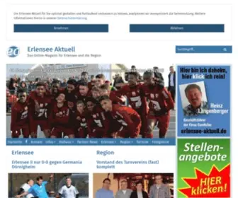 Erlensee-Aktuell.com(Erlensee Aktuell) Screenshot