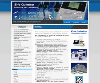 Erlequimica.com.ar(Erle Química) Screenshot