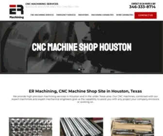 Ermachining.com(ER Machining) Screenshot