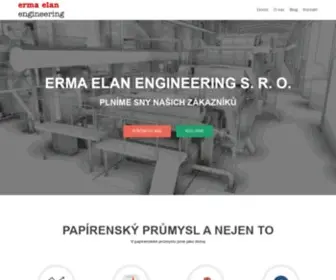 Ermaelan.com(Erma Elan Engineering s) Screenshot