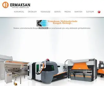 Ermaksan.com.tr(Yenilik) Screenshot