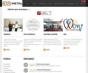 Ermetal.com.tr(Gövde) Screenshot