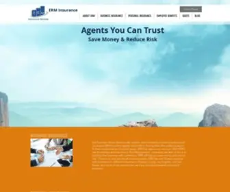 Erminsurance.com(ERM Insurance) Screenshot