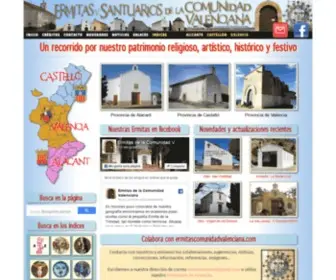 Ermitascomunidadvalenciana.com(Ermitas de la Comunidad Valenciana) Screenshot