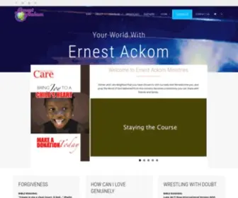 Ernestackom.org(Ernest Ackom Ministries) Screenshot