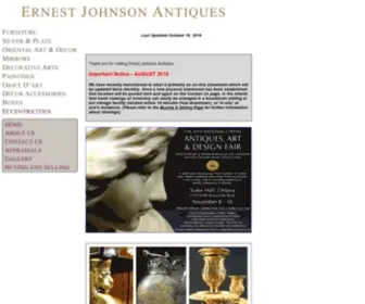 Ernestjohnsonantiques.com(Ernest Johnson Antiques) Screenshot