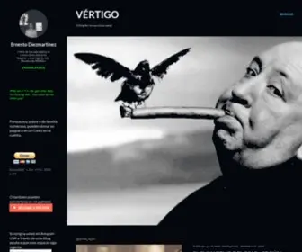 Ernestodiezmartinez.com(Vértigo) Screenshot