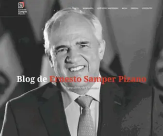 Ernestosamperpizano.com(Ernesto Samper Pizano) Screenshot