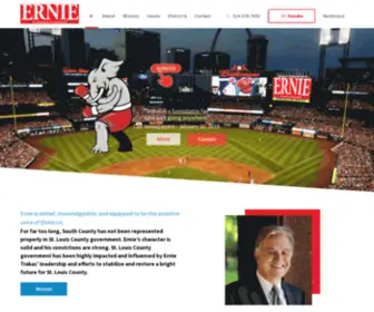Ernietrakas.com(St Louis County Council District 6) Screenshot