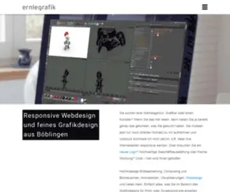 Ernlegrafik.de(Grafikdesign, Screen) Screenshot