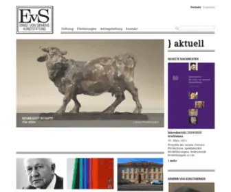 ERNST-Von-Siemens-Kunststiftung.de(Ernst von Siemens Kunststiftung) Screenshot