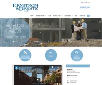 Ernstromdreste.com(Ernstrom & Dreste LLP) Screenshot