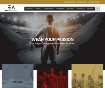 Ernstsports.com(Custom Team and Corporate Apparel) Screenshot