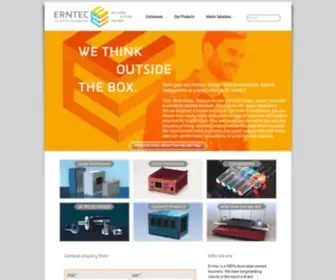 Erntec.net(Enclosure Solutions) Screenshot