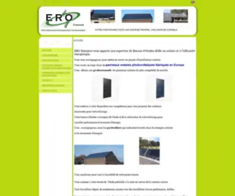 Ero-Energies.com(Solaire photovoltaïque) Screenshot