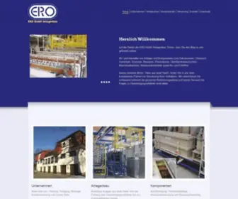 Ero-GMBH.de(ERO GmbH Anlagenbau) Screenshot