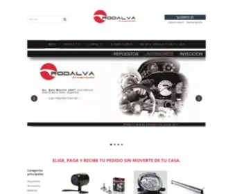 Erodalva.com.ar(Tienda Online de Encendido Rodalva) Screenshot