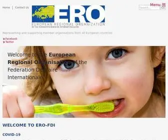 Erodental.org(European) Screenshot
