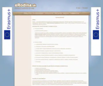 Erodina.sk(Rodina a škola) Screenshot