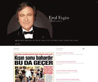 Erolevgin.com(Erol Evgin) Screenshot