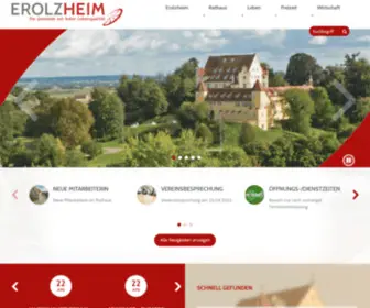 Erolzheim.de(Erolzheim) Screenshot