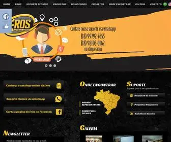 Eros.com.br(Eros Alto Falantes) Screenshot