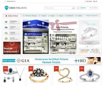 Erospirlanta.com(Eros Pırlanta) Screenshot