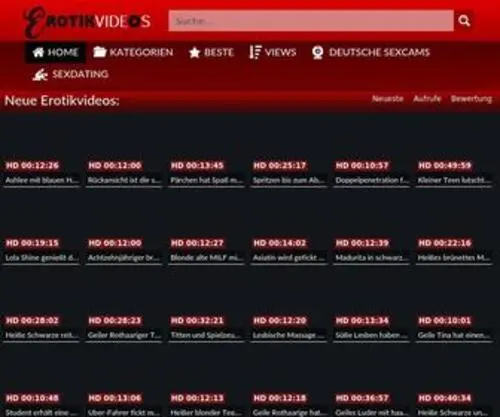 Erotikvideos.biz(Erotikvideos) Screenshot