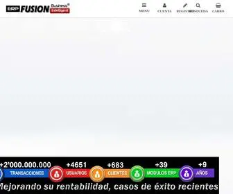 ERP-Fusion.cl(ERP Fusion) Screenshot
