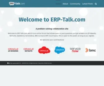 ERP-Talk.com(ERP Talk) Screenshot