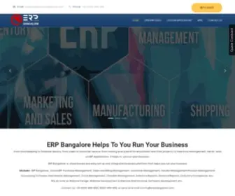 Erpbangalore.com(ERP Bangalore) Screenshot