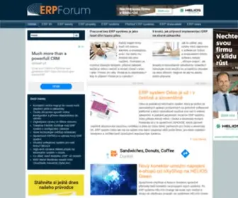 Erpforum.cz(ERP forum) Screenshot