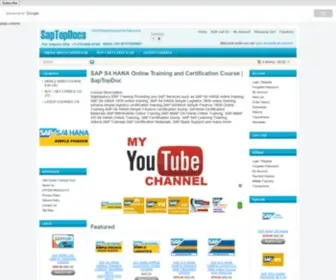 Erpidesmaterial.com(SAPTOPDOCS) Screenshot