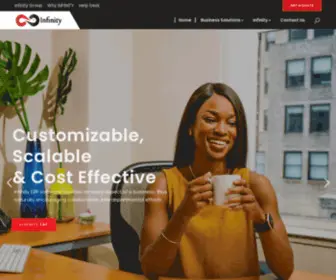 Erpinfinity.com(Infinity Business Solutions) Screenshot