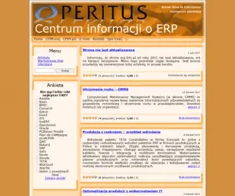 ERP.info.pl(Centrum informacji o ERP) Screenshot