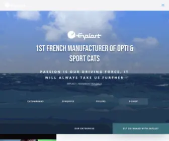 Erplast.com(Concepteur constructeur de produits nautiques en France) Screenshot