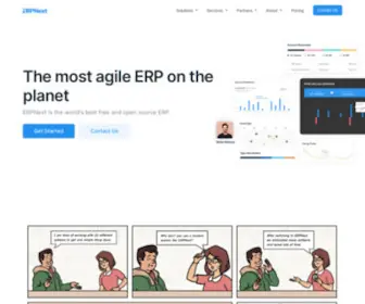 Erpnext.com(Online ERP) Screenshot