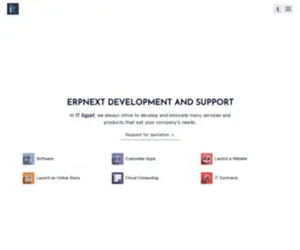 Erpnextsupport.com(Open Source Cloud ERP Software) Screenshot