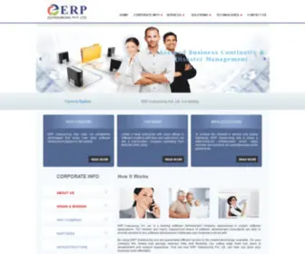 Erpoutsourcing.net(ERP Outsourcing Pvt) Screenshot