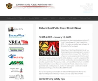 ERPPD.com(Elkhorn Rural Public Power District) Screenshot