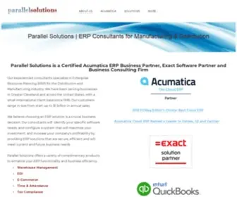 Erpsolutions4U.com(Parallel Solutions) Screenshot