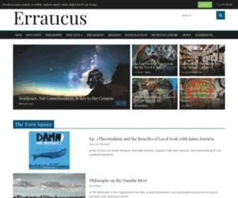 Erraticus.co(A Pragmatic Approach to Ideas) Screenshot