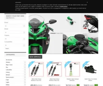 Erre-SC.com(Erre-Sc Accessori Moto) Screenshot