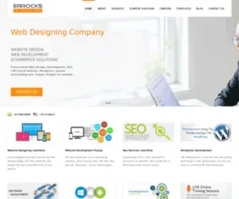 Errocks.com(Website Development Company) Screenshot