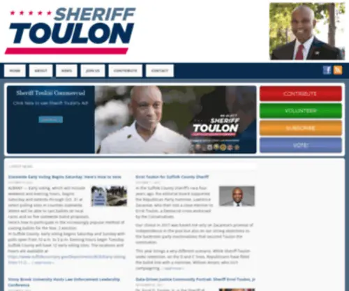 Erroltoulon.com(Toulon for Suffolk) Screenshot